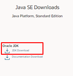 JAVA SE Downloads