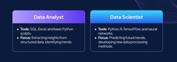 Data analyst vs data scientist